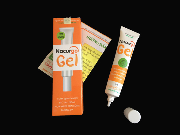 Kem trị sẹo Nacurgo gel sản xuất bởi Công ty NewTech Pharm 