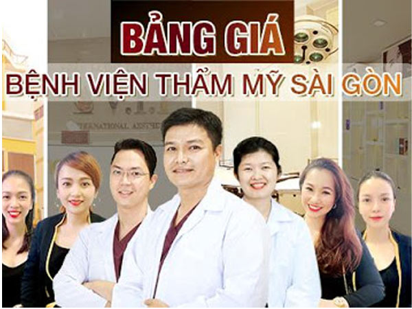 Bảng giá Bệnh viện thẩm mỹ Sài Gòn